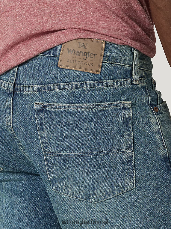 Wrangler short jeans relaxado authentics marítimo (10zm2s0mt) homens roupas 00LN6N583
