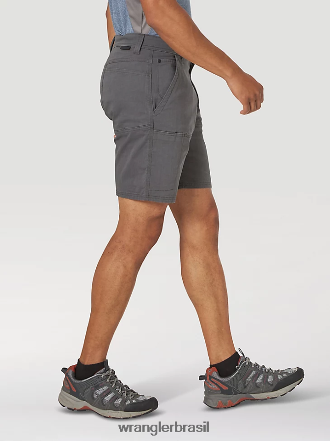 Wrangler short utilitário com bolso lateral atg pavimento (ns923pv) homens roupas 00LN6N609