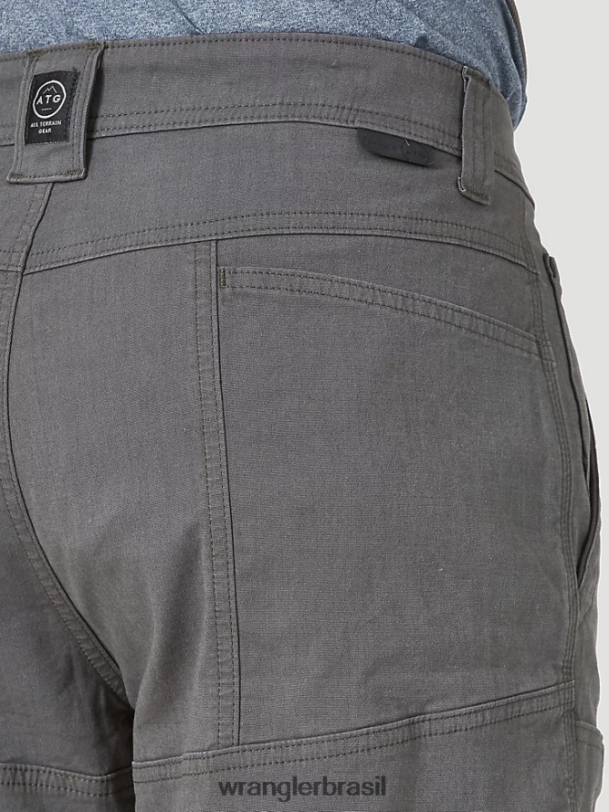 Wrangler short utilitário com bolso lateral atg pavimento (ns923pv) homens roupas 00LN6N609