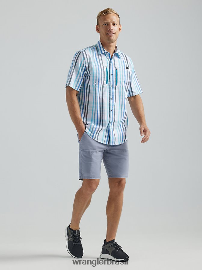 Wrangler short utilitário com bolso lateral atg ventos alísios (112333302) homens roupas 00LN6N607