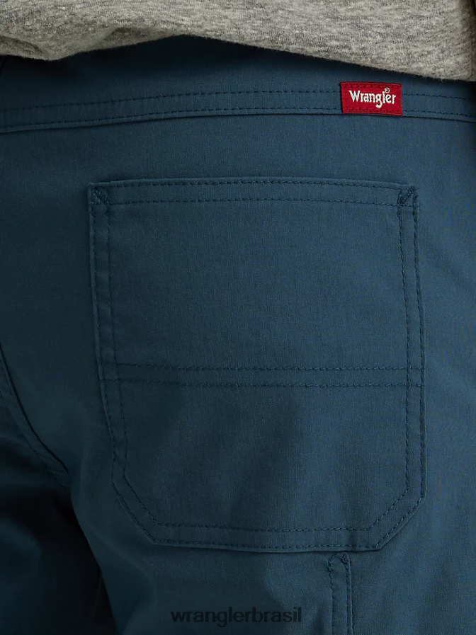 Wrangler tecnologia curta azul orion (112336177) Rapazes roupas 00LN6N1016