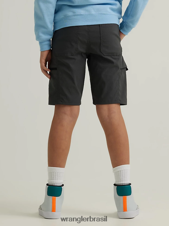 Wrangler tecnologia curta cinza (112336185) Rapazes roupas 00LN6N1018