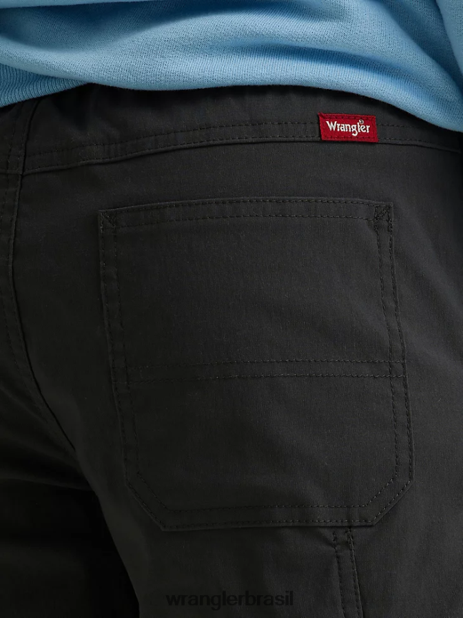 Wrangler tecnologia curta cinza (112336185) Rapazes roupas 00LN6N1018