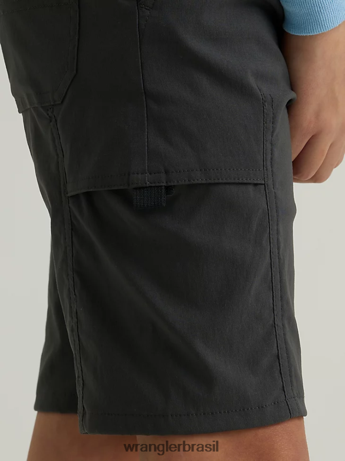 Wrangler tecnologia curta cinza (112336185) Rapazes roupas 00LN6N1018