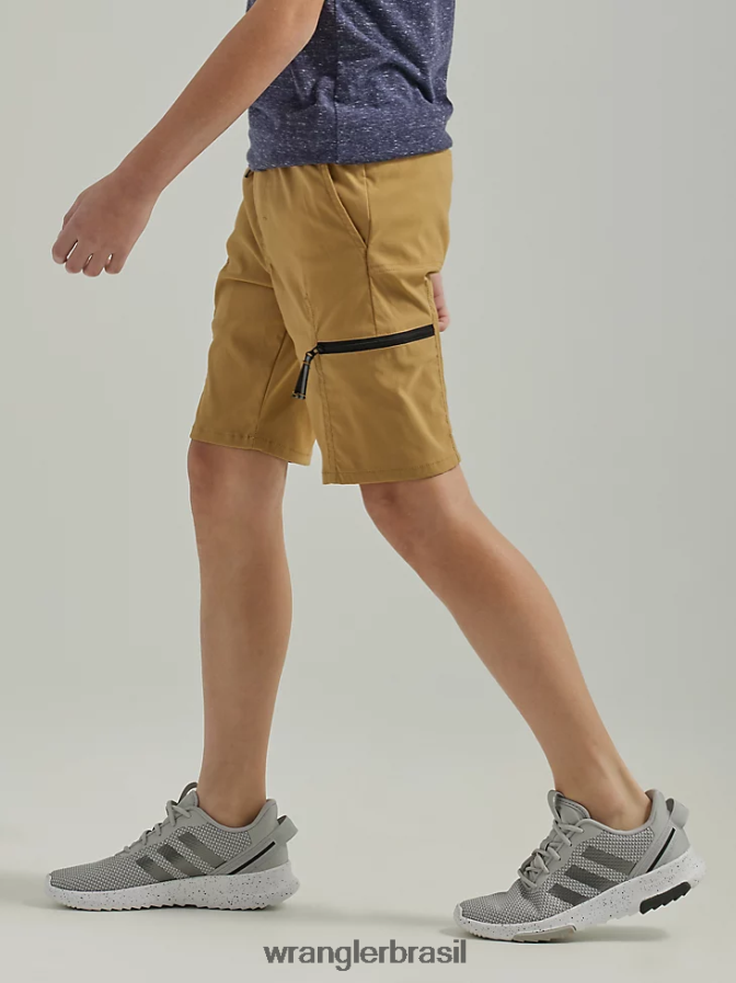 Wrangler tecnologia curta colheita (112336174) Rapazes roupas 00LN6N1017