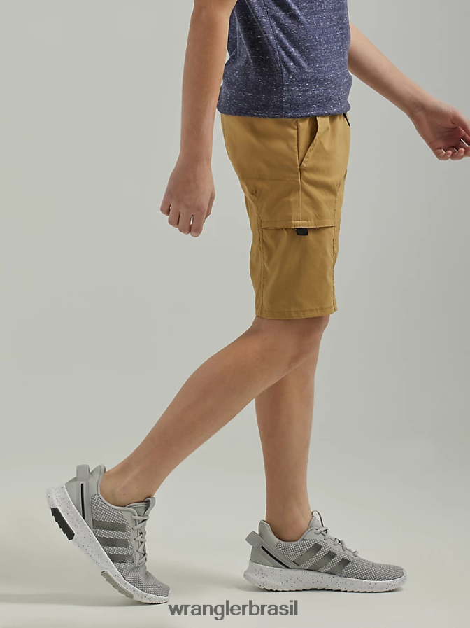 Wrangler tecnologia curta colheita (112336174) Rapazes roupas 00LN6N1017