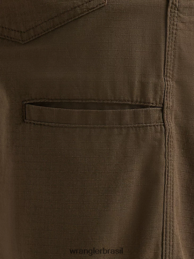 Wrangler técnico de vestuário de trabalho curto loden (112337761) homens roupas 00LN6N573