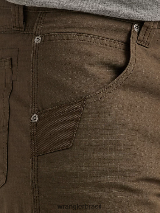 Wrangler técnico de vestuário de trabalho curto loden (112337761) homens roupas 00LN6N573