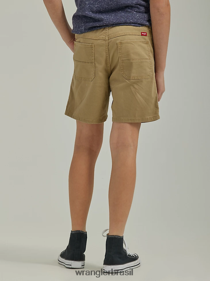 Wrangler utilidade curta (husky) carvalho petrificado (112335700) Rapazes roupas 00LN6N1030