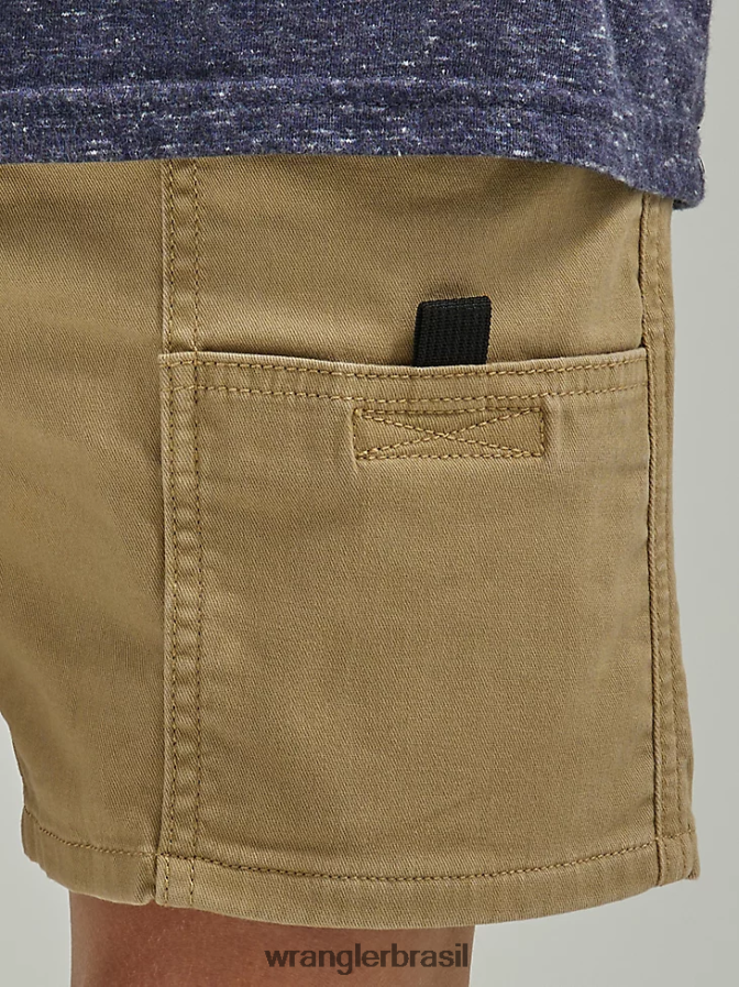 Wrangler utilidade curta (husky) carvalho petrificado (112335700) Rapazes roupas 00LN6N1030