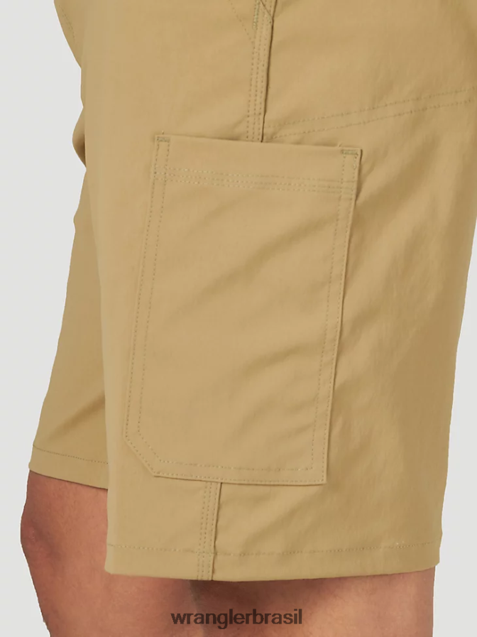 Wrangler utilitário de desempenho externo curto olmo (112316174) homens roupas 00LN6N538