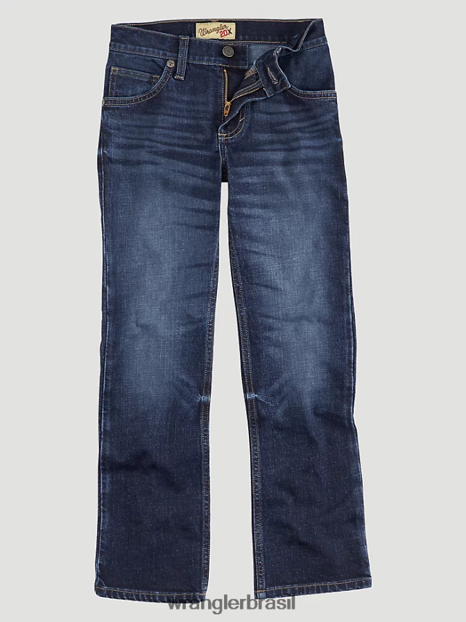 Wrangler 20x não. Calça jeans reta 44 slim fit amanhecer (112317580) Rapazes roupas 00LN6N977