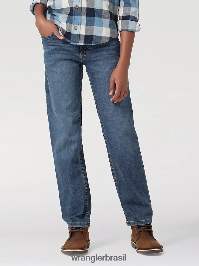 Wrangler calça jeans reta waldon copo (112325744) Rapazes roupas 00LN6N1021