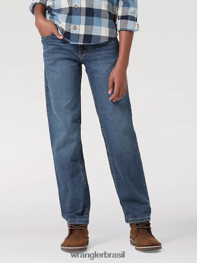 Wrangler calça jeans reta waldon copo (112325749) Rapazes roupas 00LN6N1012