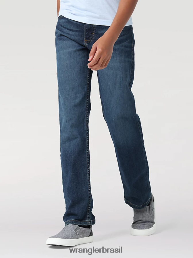 Wrangler calça jeans reta waldon horizonte (112325741) Rapazes roupas 00LN6N1022