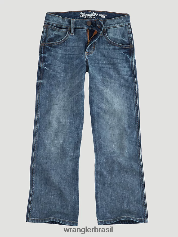Wrangler calça jeans retrô bootcut greeley (10jrt20gl) Rapazes roupas 00LN6N975