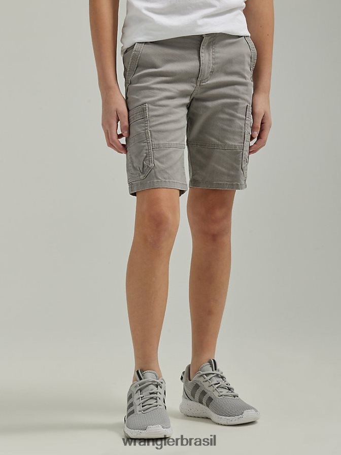 Wrangler short cargo gamer (husky) níquel escovado (112335585) Rapazes roupas 00LN6N1009