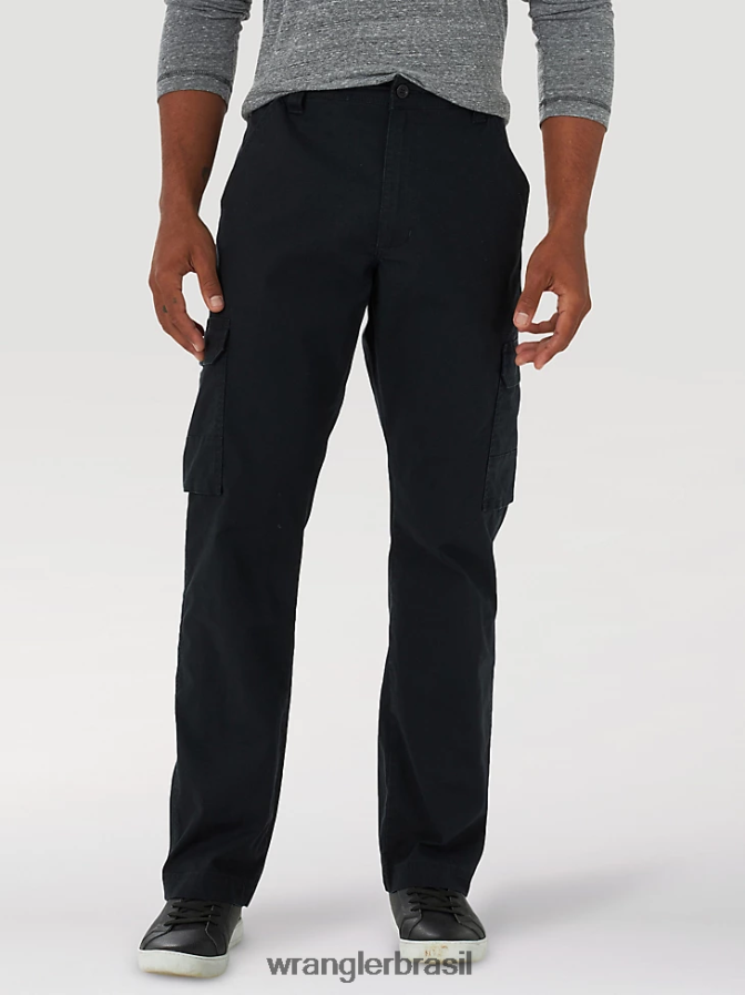 Wrangler calça cargo preto (10mgw90bl) homens roupas 00LN6N210