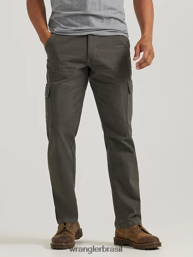 Wrangler calça cargo relaxada autêntica azeitona monótona (10zm6lgod) homens roupas 00LN6N243