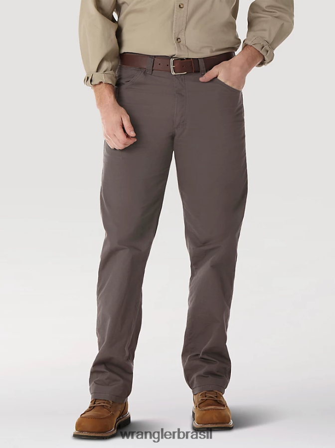 Wrangler calça técnica riggs workwear carvão (3w045ch) homens roupas 00LN6N662
