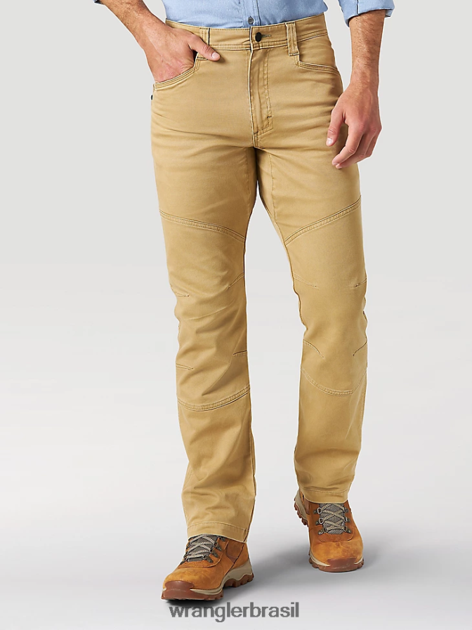 Wrangler calça utilitária reforçada atg alga marinha (ns857kl) homens roupas 00LN6N623