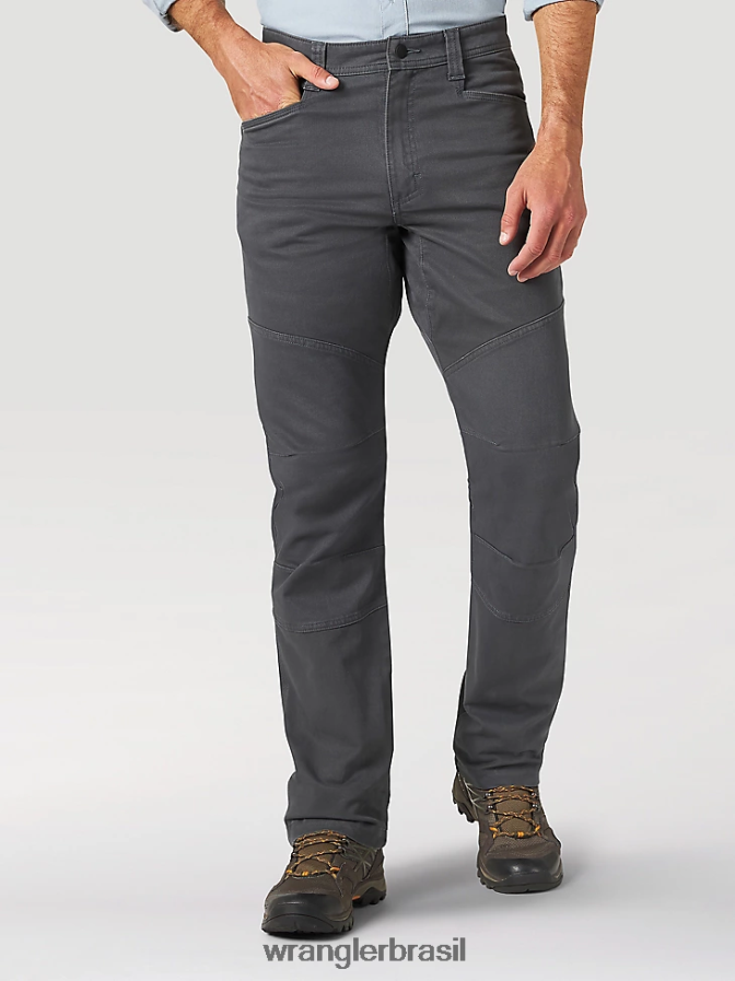 Wrangler calça utilitária reforçada atg cinza (ns857gy) homens roupas 00LN6N622