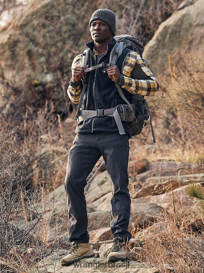 Wrangler calça utilitária sintética atg caviar (ns849cv) homens roupas 00LN6N645