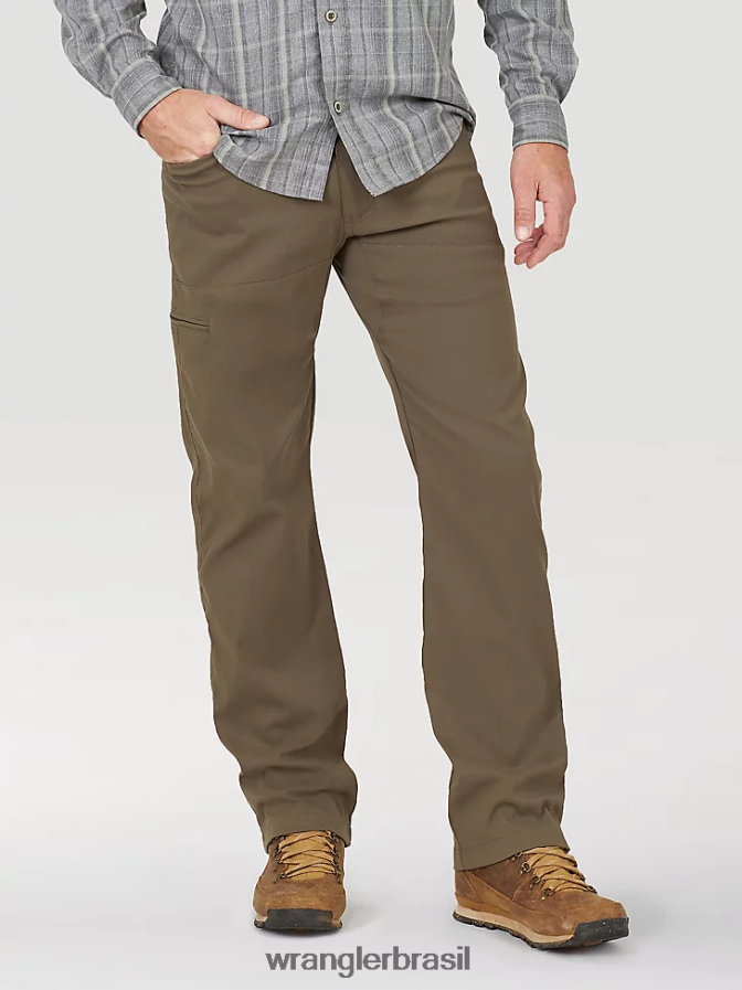 Wrangler calça utilitária sintética atg morel (ns849ml) homens roupas 00LN6N632