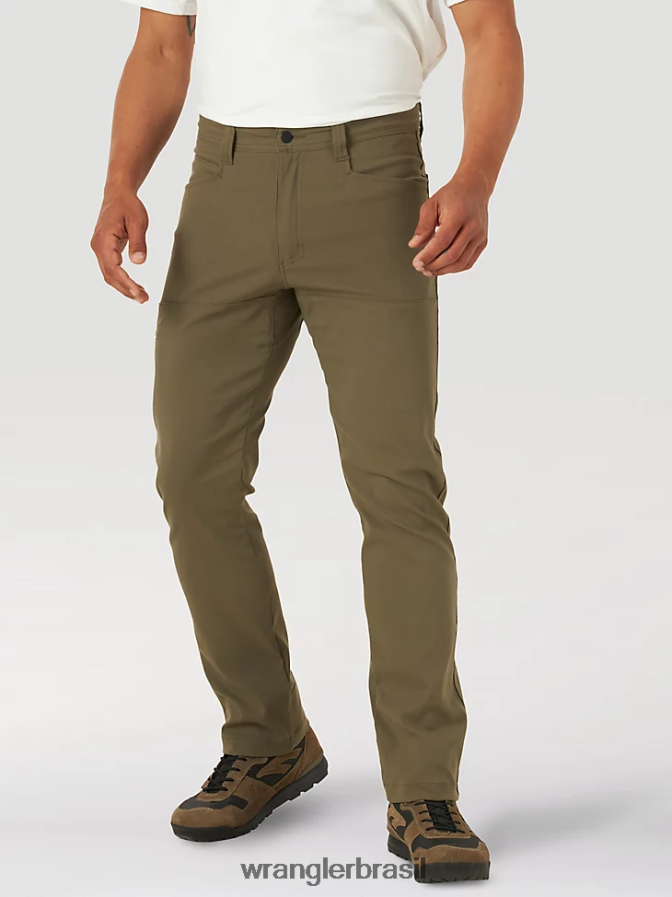 Wrangler calça utilitária sintética atg tartaruga marinha (ns849st) homens roupas 00LN6N630