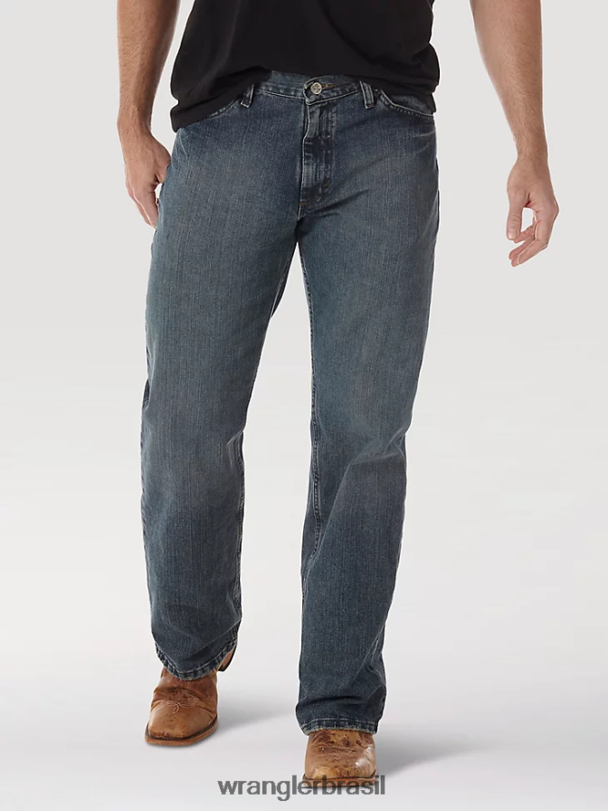 Wrangler 20x não. 33 jeans com corte extremamente relaxado meia-noite vintage (33mwxvm) homens roupas 00LN6N47