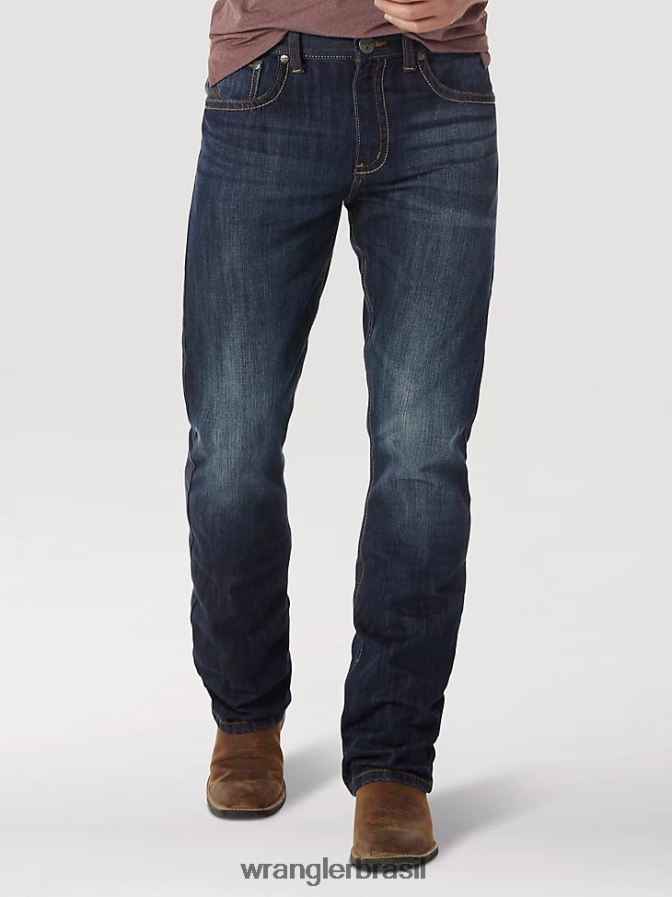 Wrangler 20x não. Calça jeans bootcut 42 vintage jeans de rio (42mwxrd) homens roupas 00LN6N14