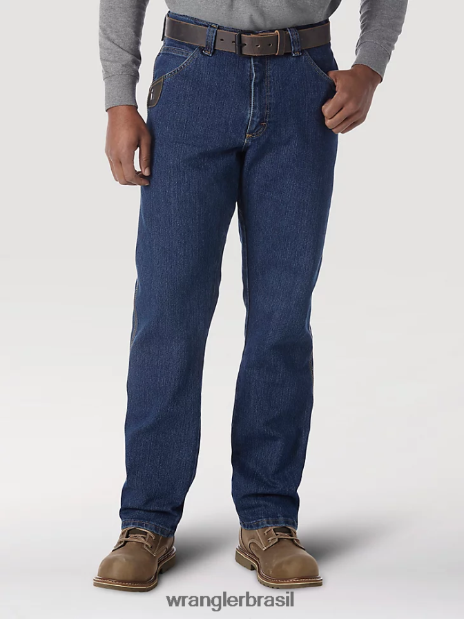 Wrangler Riggs Workwear Calça Jeans De Cinco Bolsos Advanced Comfort pedra média (3wac5ms) homens roupas 00LN6N669