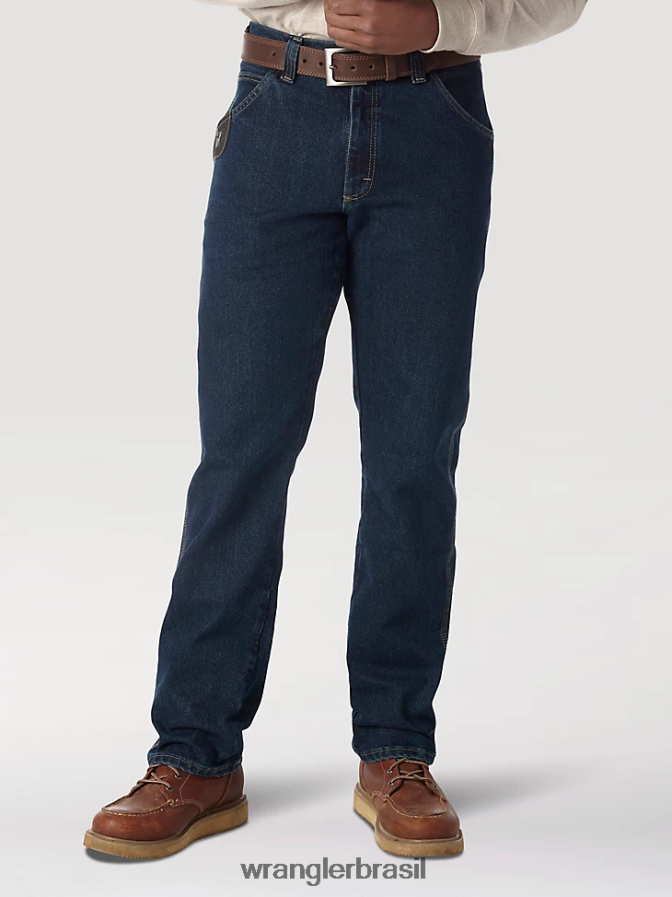 Wrangler Riggs Workwear Calça Jeans De Cinco Bolsos Advanced Comfort tonalidade escura (3wac5dt) homens roupas 00LN6N668