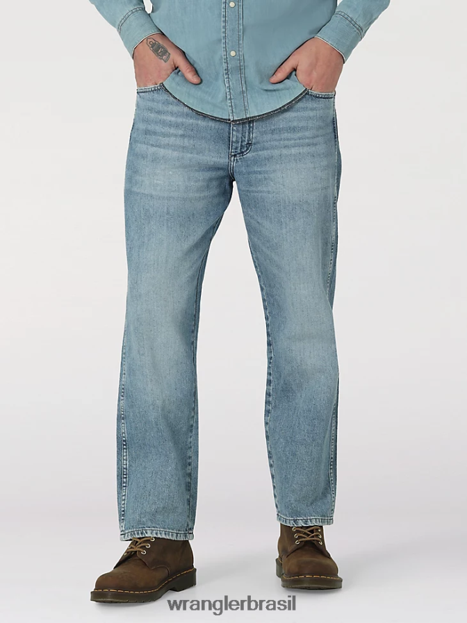 Wrangler calça jeans Heritage Redding solta lavagem de inverno (112320975) homens roupas 00LN6N186