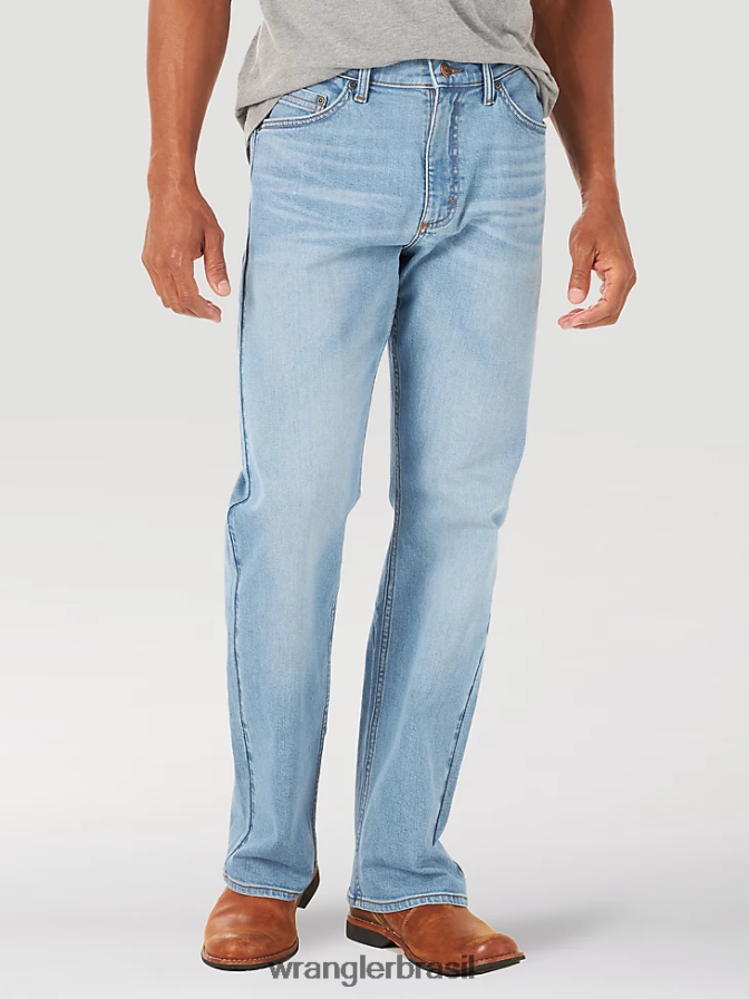 Wrangler calça jeans bootcut relaxada e autêntica diácono (10zm4rbdn) homens roupas 00LN6N123
