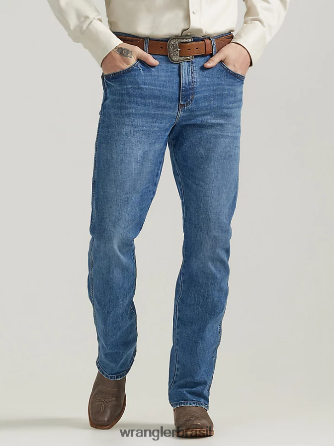 Wrangler calça jeans bootcut retrô relaxada caçador de veados (112330345) homens roupas 00LN6N45