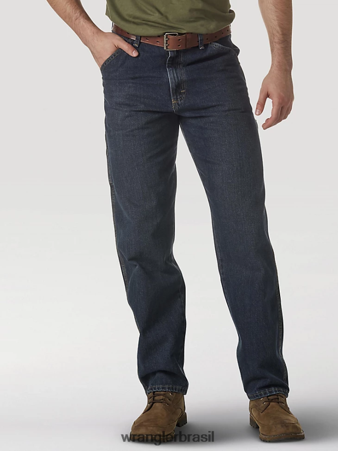 Wrangler calça jeans carpinteiro resistente não sei. quartzo (32001dk) homens roupas 00LN6N163