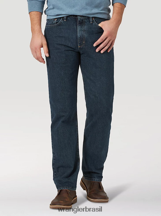 Wrangler calça jeans de algodão autêntica e relaxada tempestade (10zm200sm) homens roupas 00LN6N116