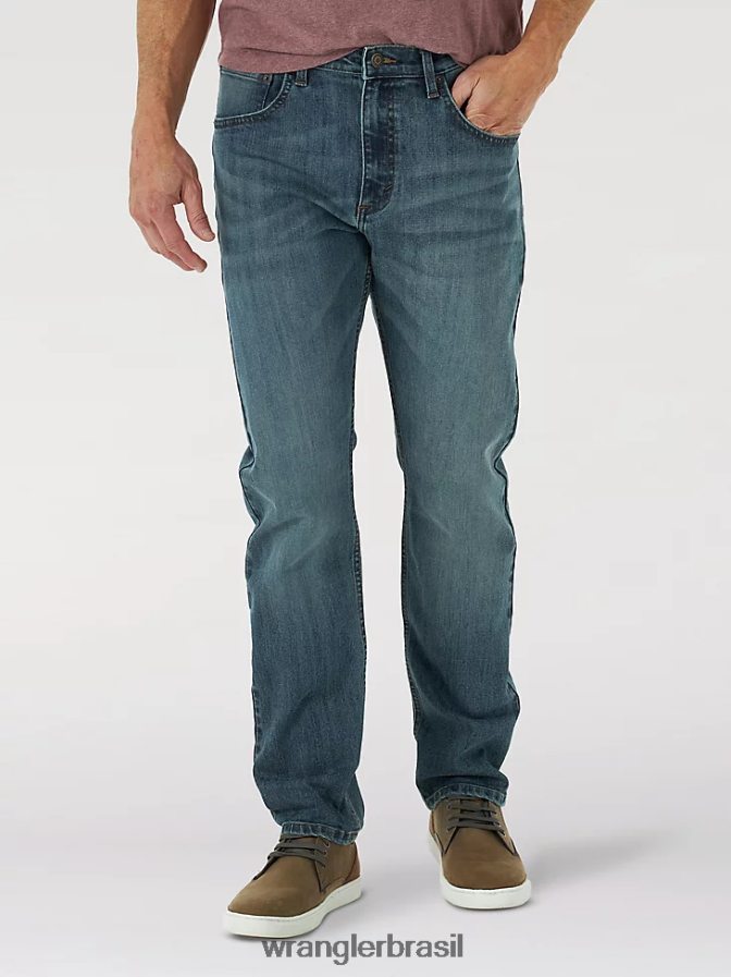 Wrangler calça jeans flex atlética Mediterrâneo (mgw16mt) homens roupas 00LN6N175
