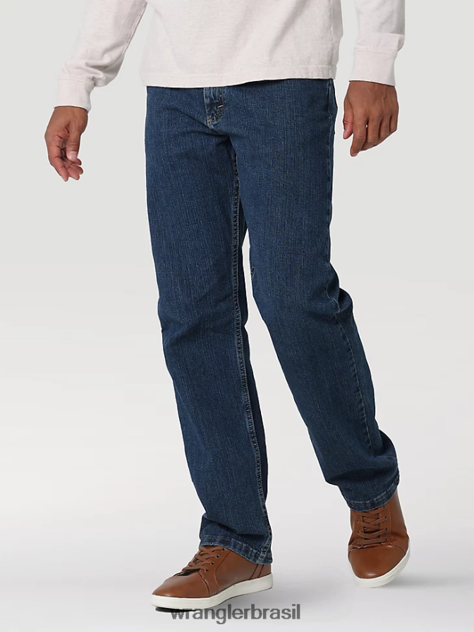 Wrangler calça jeans flex relaxada lavagem cs (mgw15cs) homens roupas 00LN6N170
