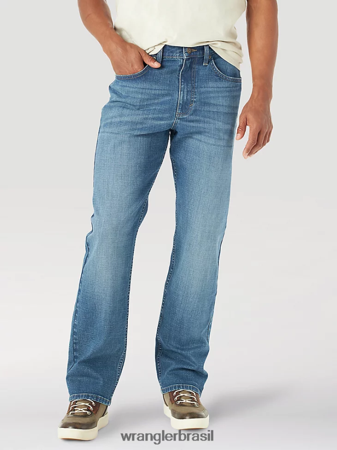 Wrangler calça jeans flex relaxada milwaukee (mgw15mw) homens roupas 00LN6N173