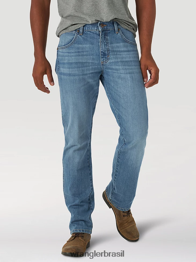 Wrangler calça jeans reta e justa Drake (mgw88dk) homens roupas 00LN6N179