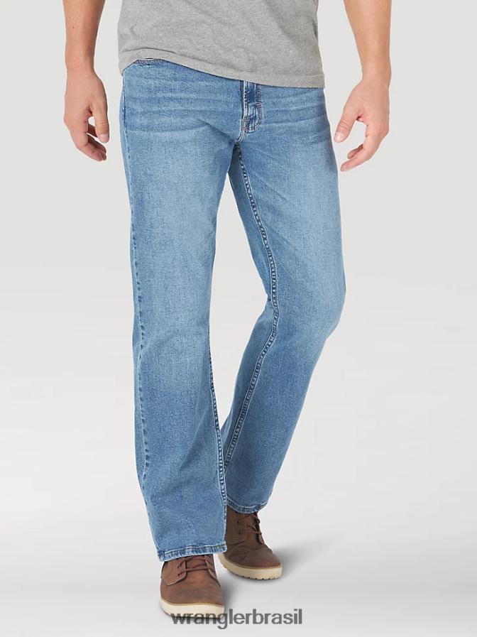 Wrangler calça jeans reta premium cinco estrelas Clayton (92sswcy) homens roupas 00LN6N158