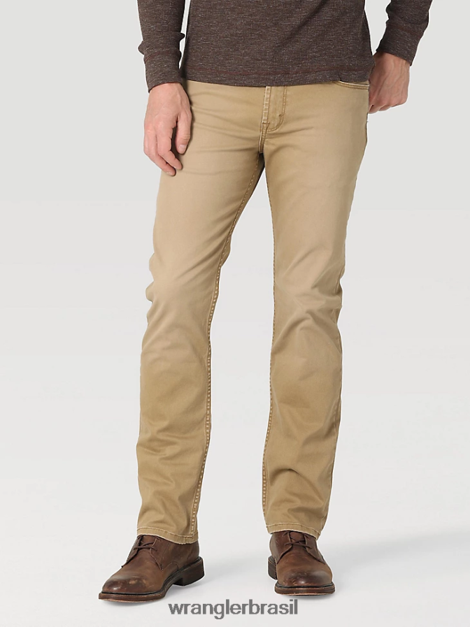 Wrangler calça jeans reta premium cinco estrelas bolota (112325352) homens roupas 00LN6N161