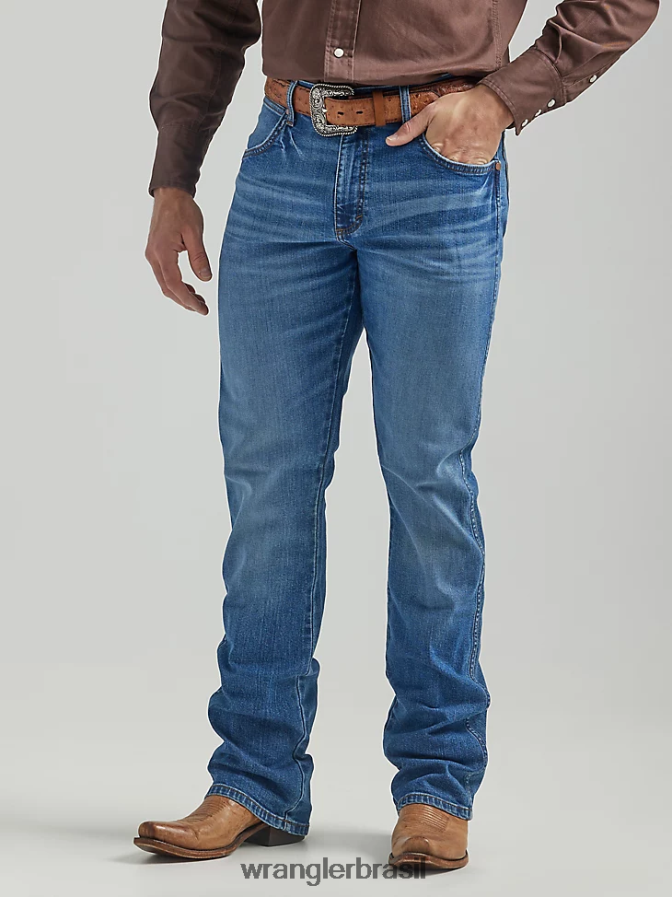 Wrangler calça jeans retrô slim fit Frísio (112325733) homens roupas 00LN6N1