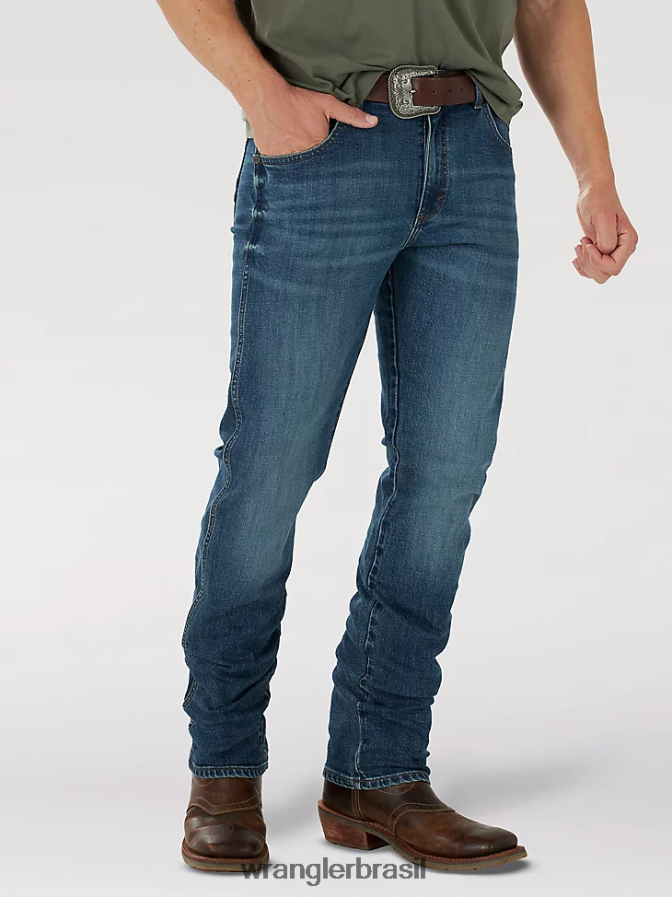 Wrangler calça jeans retrô slim fit com perna reta Hereford (88mwzhe) homens roupas 00LN6N26