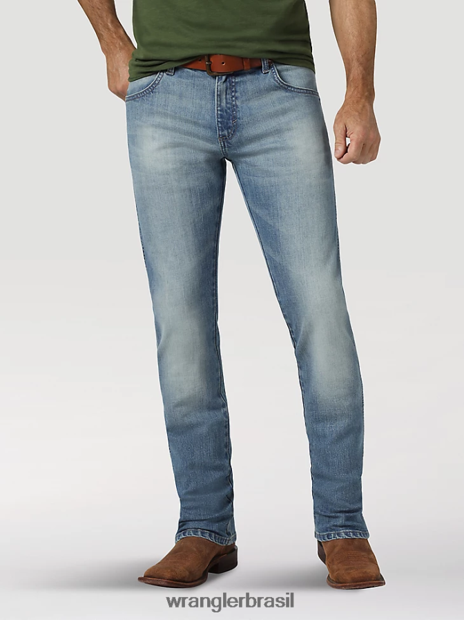 Wrangler calça jeans retrô slim fit com perna reta Jacksboro (88mwzjk) homens roupas 00LN6N31