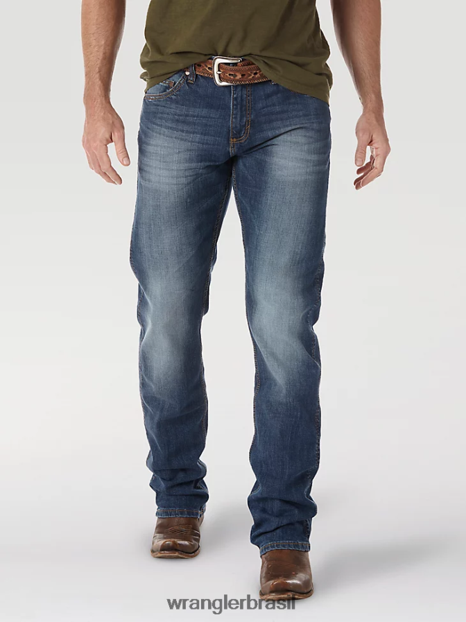 Wrangler calça jeans retrô slim fit com perna reta choupo (wlt88cw) homens roupas 00LN6N34