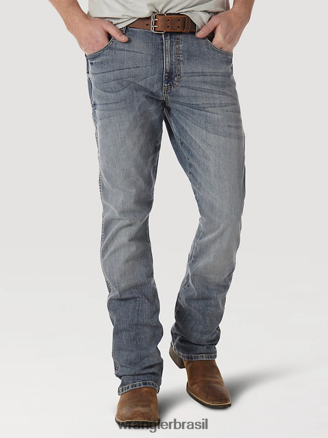 Wrangler calça jeans retrô slim fit greeley (77mwzgl) homens roupas 00LN6N5