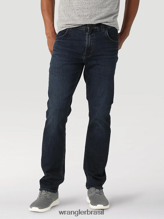 Wrangler calça jeans slim ultra flex Brixton (112325155) homens roupas 00LN6N67
